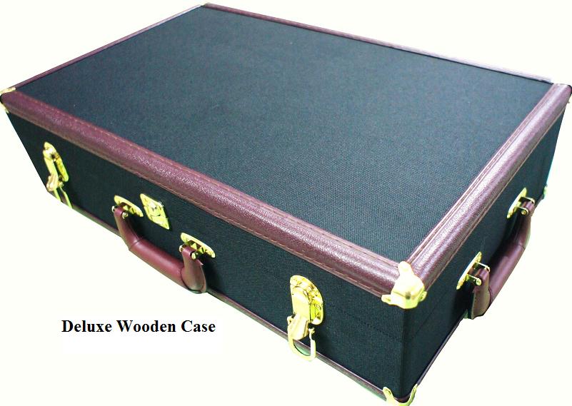 Dizzy trumpet woodshell case