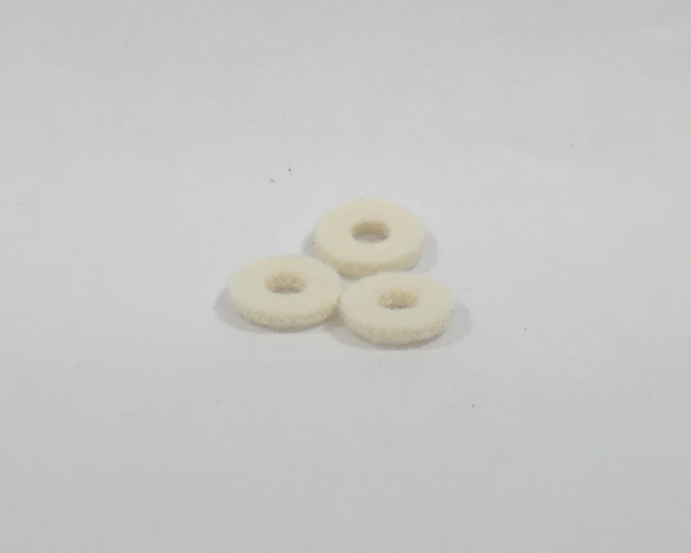 Valve felt white (Package of 3)