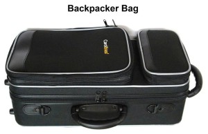 Trumpet backpacker (big) case view